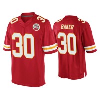 Men Kansas City Chiefs #30 Deandre Baker Red Game Jersey Men Kansas City Chiefs #30 Deandre Baker Red Game Jersey