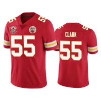 Men Kansas City Chiefs #55 60th Season Frank Clark Red Limited Jersey Men Kansas City Chiefs #55 60th Season Frank Clark Red Limited Jersey