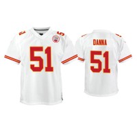 Youth Kansas City Chiefs #51 Michael Danna White Game Jersey Youth Kansas City Chiefs #51 Michael Danna White Game Jersey