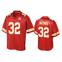 Men Kansas City Chiefs #32 Men Tyrann Mathieu Red Pro Line Jersey Men Kansas City Chiefs #32 Men Tyrann Mathieu Red Pro Line Jersey