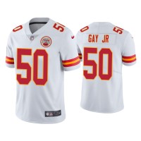 Men Kansas City Chiefs #50 Willie Gay Jr. White 2020 Draft Vapor Limited Jersey